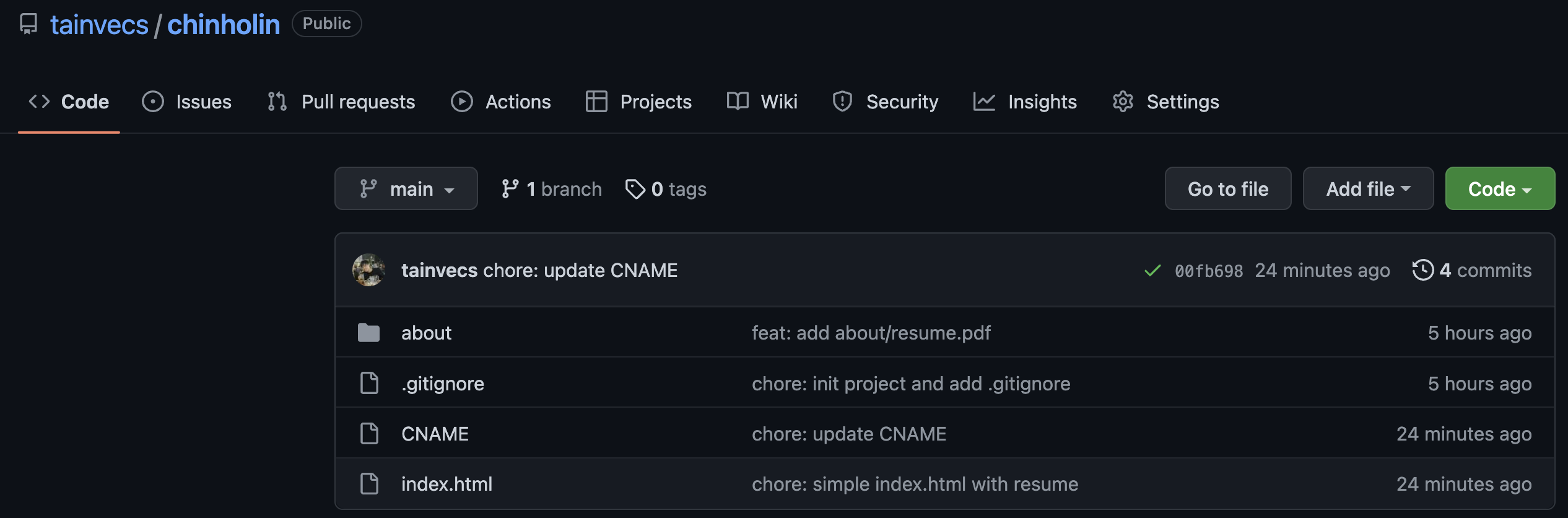 github-repository-example-for-initial-setup